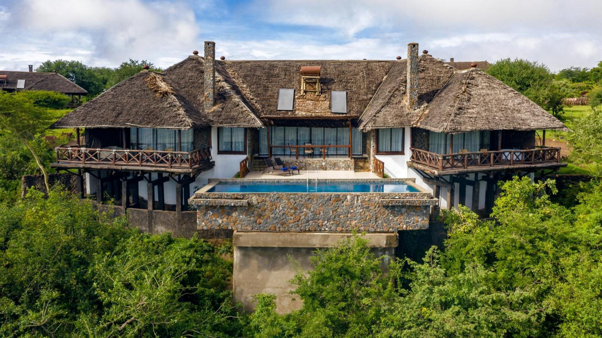 เลค มันยารา คีลีมา โมยา ลอดจ์ Villa Mto wa Mbu ภายนอก รูปภาพ